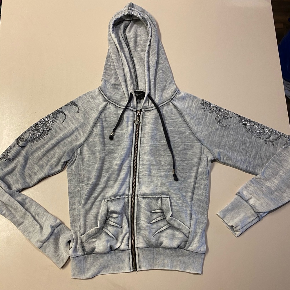 Miss Me Grey Hoodie